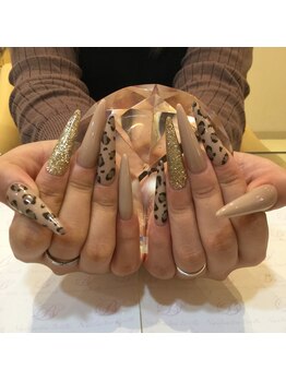エスフィーネイルサロン ブリーユ(Esfy nailsalon Brille)/レオパード柄