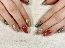 ラ フルール(La Fleur)/クリスマスネイル
