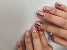 シェリーラメール 原宿店(cherie la mer)/ホロ囲みネイル