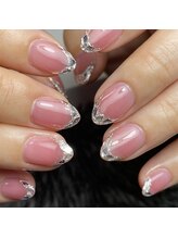 プレシオサ ネイル(Preciosa Nail)/大人気♪ガラスフレンチ