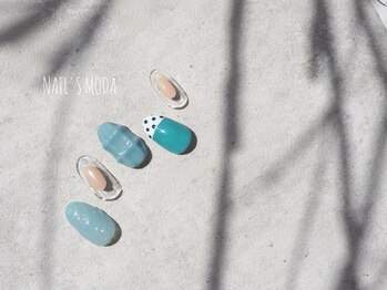 ネイルズ モダ(NAIL'S MODA)/4月の新作定額デザイン