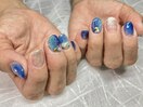 水面(海)ネイル