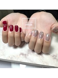 ちぐはぐネイル