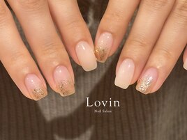【パラジェル】冬ネイル