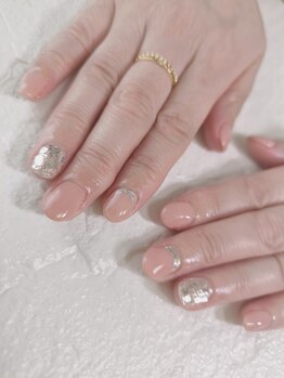 ラウ(Lau)/ヌーディピンクネイル