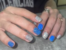 オムネイル 渋谷(HOMME NAIL)/フラッシュネイル ¥7.100