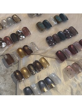 ケーネイルアトリエK 泉中央店(nail atelier)の写真/【自分だけのハイセンスネイルを堪能】オフ/ドライケア無料が嬉しい！泉中央駅徒歩3分の完全定額制サロン☆