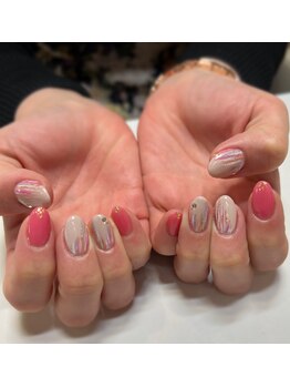 フェアリーアイ(fairy eye)/春色ネイル