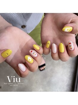 ビュウ 小倉店(Viu)/にわとり＆ひよこネイル☆