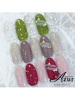 ネイルズアジュール アピタ新潟西店(Nailz Azur)/ハンド　定額デザインBコース