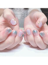 ネイルサロン マハロ 横浜四季の森フォレオ店(Nail Salon Mahalo)/水面ネイル