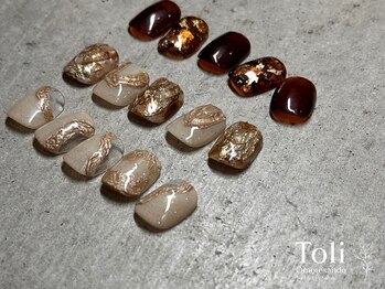 トリ 表参道(Toli)の写真/【表参道駅徒歩5分！】ニュアンスネイルはもちろん、多彩なネイルデザインであなたの魅力を引き出します☆