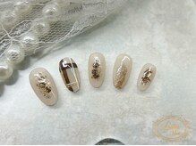 ラスターネイル(Luster nail)/チェックデザインネイル