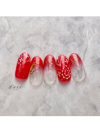 手描きペイズリー