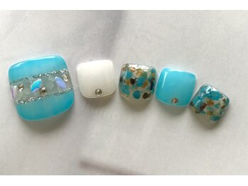 エムズサロン(M's Salon.)/フットネイル♪