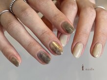 アイネイルズ 吉祥寺店(I nails)/ニュアンスちぐはぐ