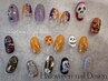 季節限定コース:ハッピーハロウィンネイル ¥11800~
