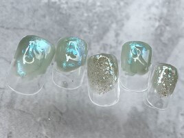 グリーンブルーニュアンス