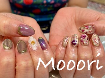 ネイルサロンモーリー(Mooori)/アシンメトリーネイル
