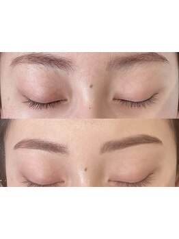 アイブロウメニューがあるサロン