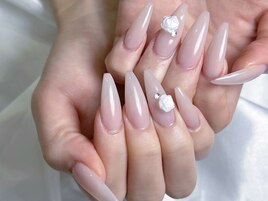 【スカルプ】ヌーディー×ローズ