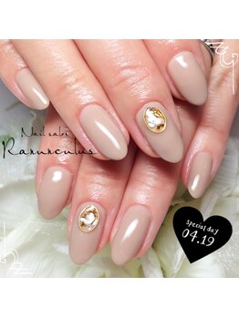 ラナンキュラス(Ranunculus)/オトナ女子☆The OfficeNail