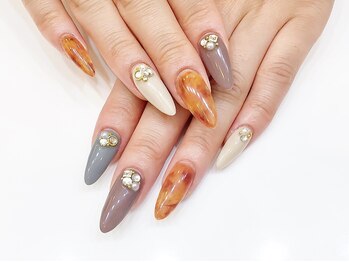 ネイルコレクション ピンク(Nail Collection Pink)/スカル付け放/くすみカラー