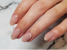 ネイルサロンブラン(nail salon BLANC)/パールネイル