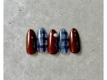 ニアウネイル(niau nail.)/チェックネイル