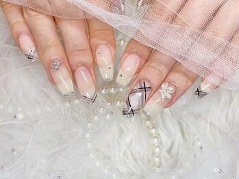 エミラボーテ 天王寺(Emi la beaute)/チェックネイル