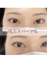 ナナ パラジェル フィルイン マツゲパーマ パリジェンヌ(NANA)/《EYE》上下パーマ