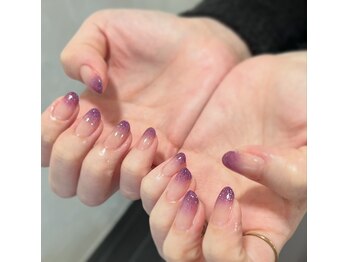 ブラン 札幌店(Blanc)/ラメグラデーション