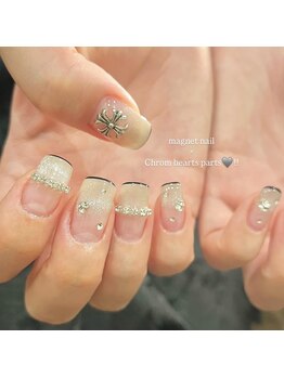 アイシャル(AISHARE)/magnet nail × gradation &nbsp;