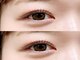 シエル(Ciel)の写真/まぶたの重さ・二重幅など左右でエクステやパーマを調整！なりたい目元を叶える似合わせデザインをご提案◎
