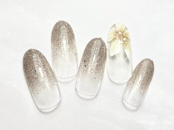 エムネイル(M nail)/上品アートコース ¥7000