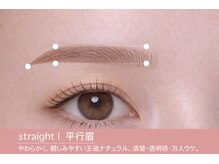 サクラブロウ 姫路(Sakura-blow)/平行眉毛|straight