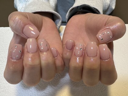 アネモネネイル(anemone nail)の写真