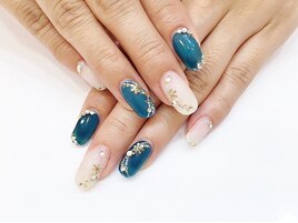 ジェル付放題★雪の結晶