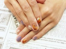 ネイルギャラリーアヴァン(NAIL GALLERY Avant)/ショートネイル (べっ甲)