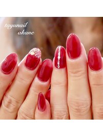 パラジェル新色ワンカラーネイル