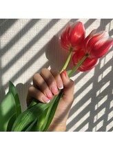 ミュウミュウ ミナミアオヤマ(mewmew minamiaoyama)/pink フレンチ