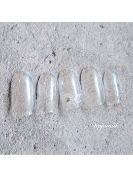 たゆ ネイル(たゆnail)/新色爽やかシースルーネイル