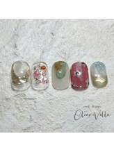 ネイルサロンクリアヴィラ(nail salon clear villa)/nuance art¥13200