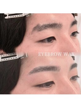 まつげ屋 サントムーン柿田川店/men’s　eyebrow wax