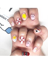 ネイルサロン ラビットフット(Rabbit foot)/カービィー痛ネイル8980円☆