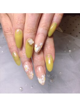 ネイルサロン リン(Lin)/ピスタチオ マッガレード