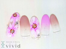 メイクプラスネイル ヴィヴィッド(MAKE+NAIL vivid)/＊冬ブライダルネイル＊