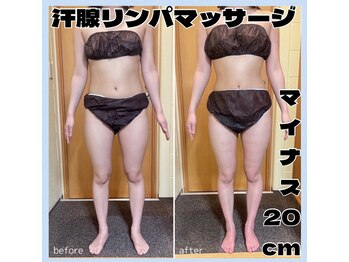 アンドワイ バイ サロンリーナ(&y by Salon Lena)/【汗線リンパマッサージ】