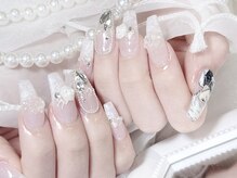 リンドネイル バイ モカ アンド ララ(Lind nail by moca and LaLa)/【mizuki】レースネイル