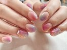 カラフルシェルネイル
